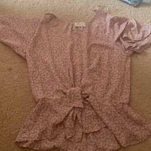Sienna sky blouse